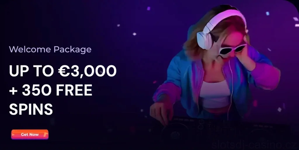SlotsDJ Casino uvítací bonus